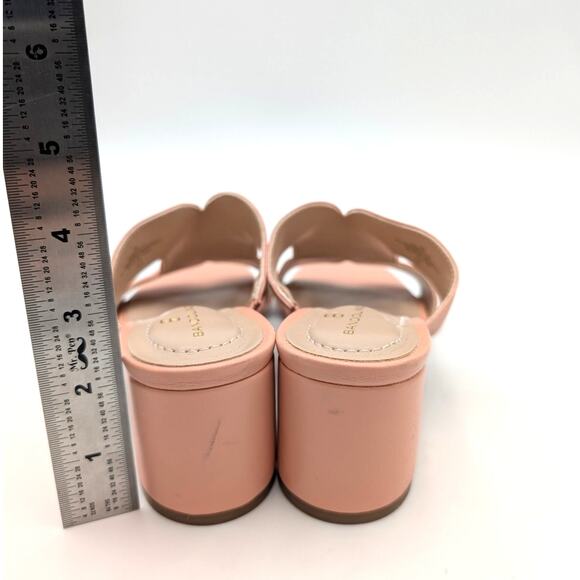 Bandolino Merily 3 Heeled Sandal Open Square Toe Women's Pink Size US6M EU37 - Picture 4 of 11